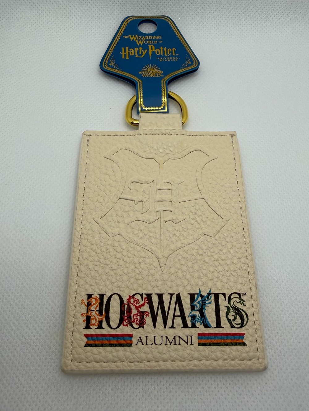 Wizarding World of Harry Potter Hogwarts Alumni Luggage Tag New With Tags